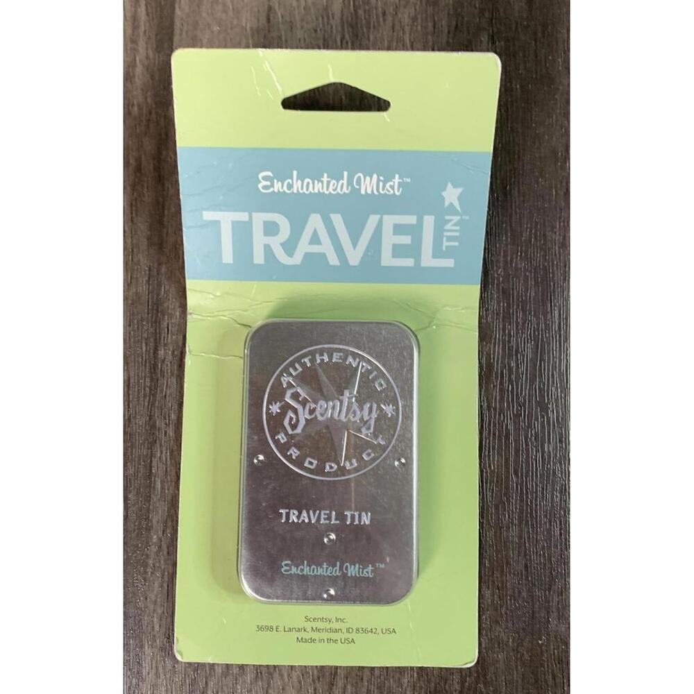 Scentsy Travel Tin Enchanted Mist NEW